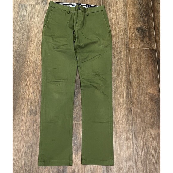 Penguin Munsingwear Pants 29x32 Slim Fit Slacks Green - Picture 1 of 14